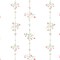 Floral Stripe Wallpaper Wall Stencil | 3231 by Designer Stencils | Floral Stencils | Reusable Art Craft Stencils for Painting on Walls, Canvas, Wood | Reusable Plastic Paint Stencil for Home Makeover | Easy to Use & Clean Art Stencil